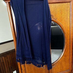 Lilly Pulitzer Navy Blue Cardigan